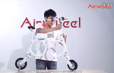 Airwheel爱尔威E3智能背包电动车开箱视频，快来和我一睹为快！