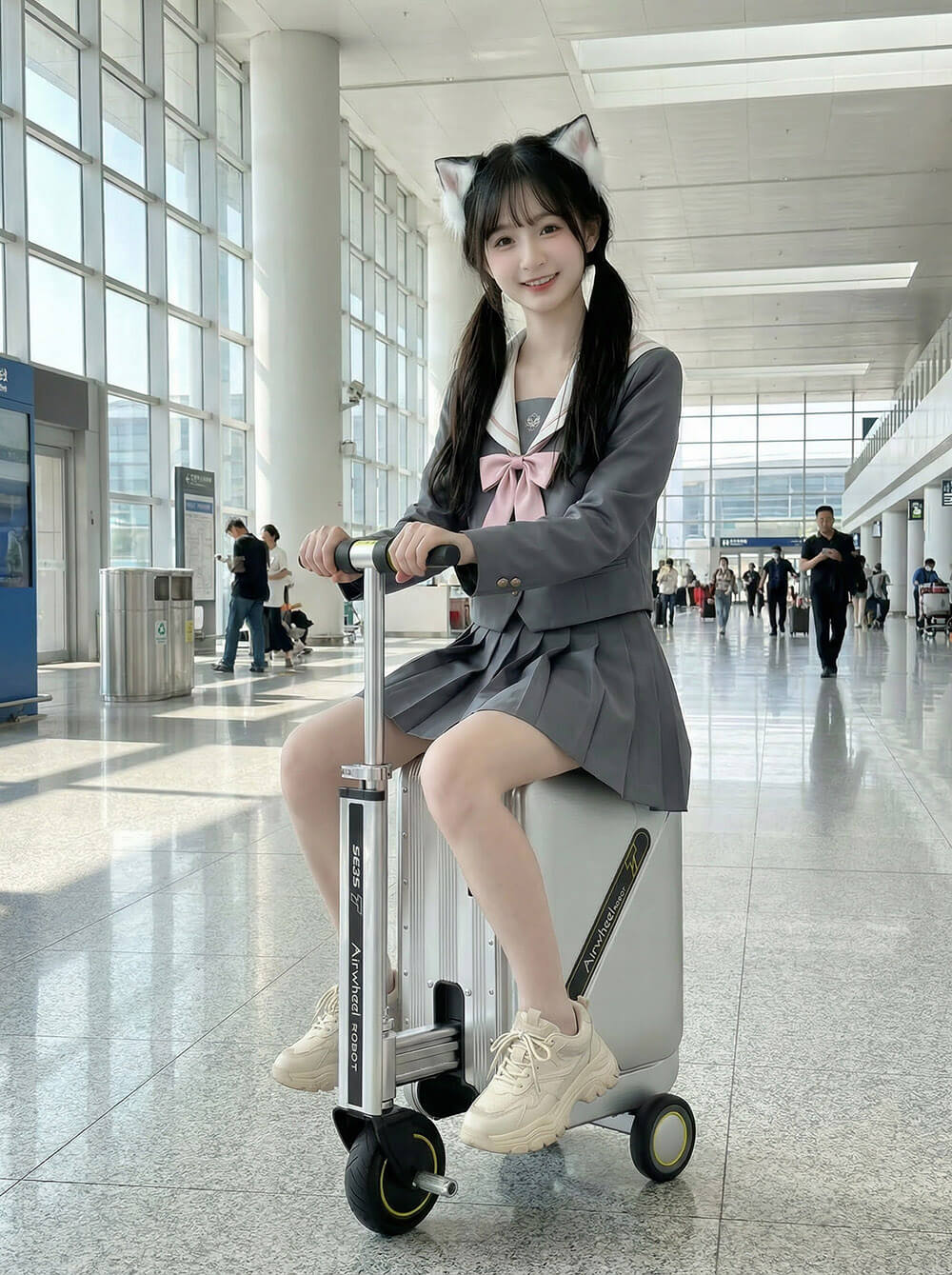 机场长途穿梭，告别狂奔赶路