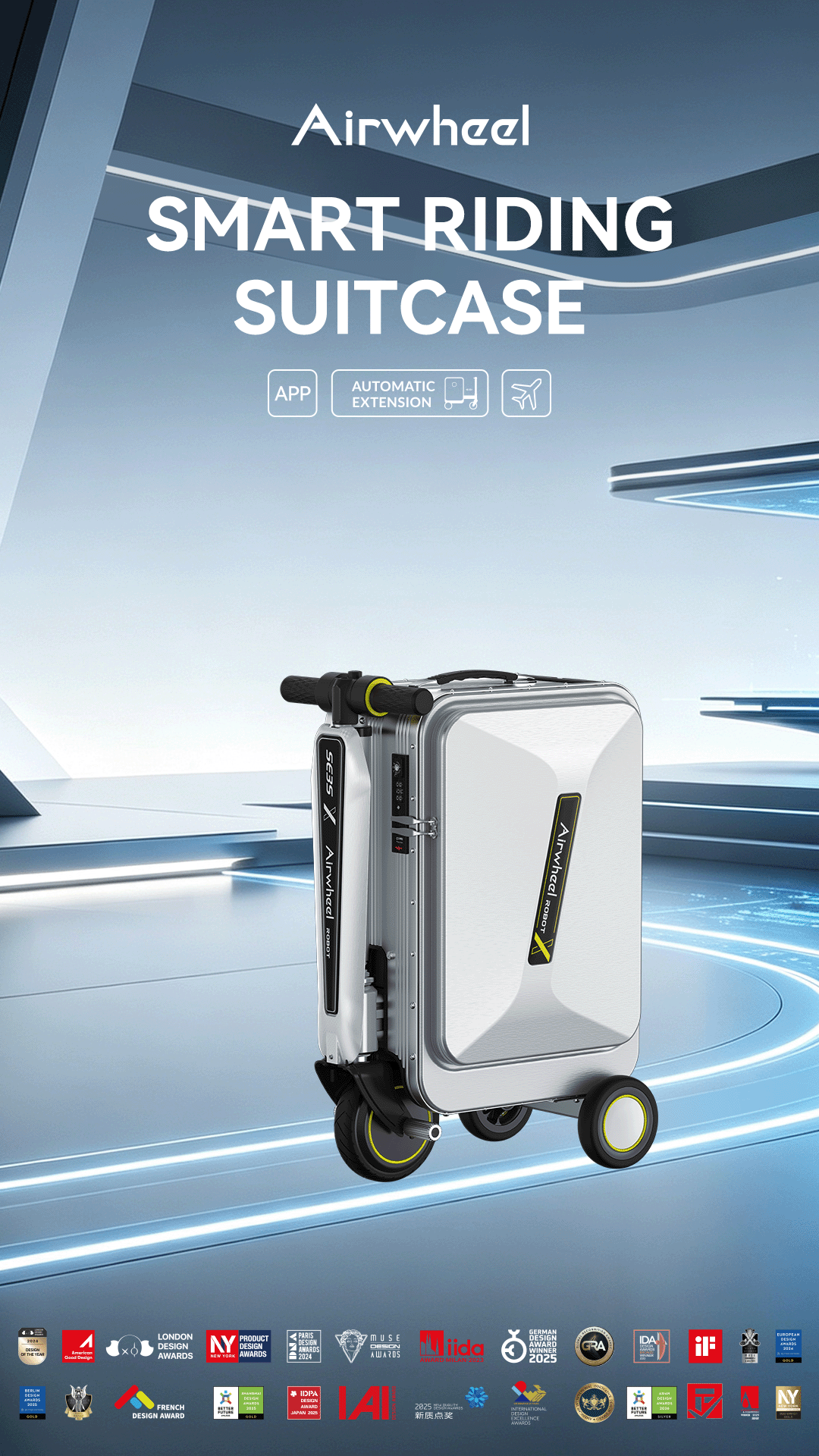 Airwheel爱尔威智能行李箱-SE3SX