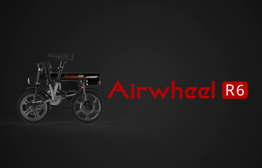 Airwheel爱尔威R6自动折叠电助力自行车