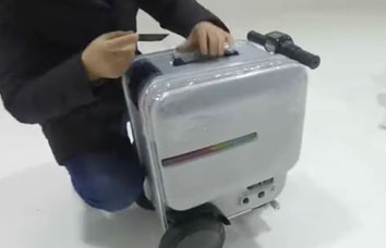 爱尔威SE3，智能骑行箱，开箱体验。
