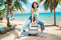 爱尔威智能骑行箱SE3miniT