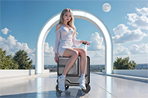 Airwheel爱尔威智能骑行箱SE3T