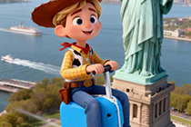 爱尔威智能儿童箱SQ3S