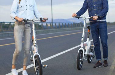 爱尔威 Airwheel R5 电助力折叠自行车